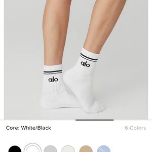 alo yoga unisex socks